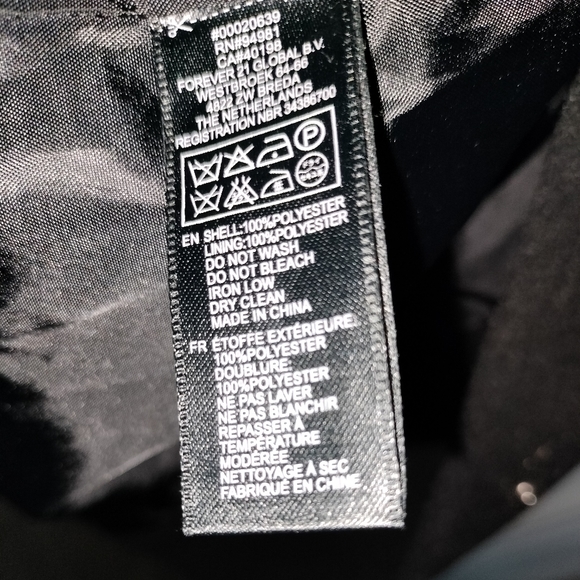 Forever 21 Women's Pea Coat Sz L/G - Picture 9 of 12